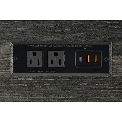 Power Outlet Bar Table & Chair Combo